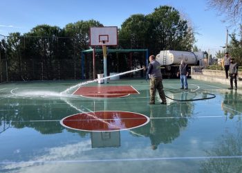 Αυτοψία στα σχολεία εν όψει της επανέναρξής τους πραγματοποίησε η Δήμητρα Κεχαγιά