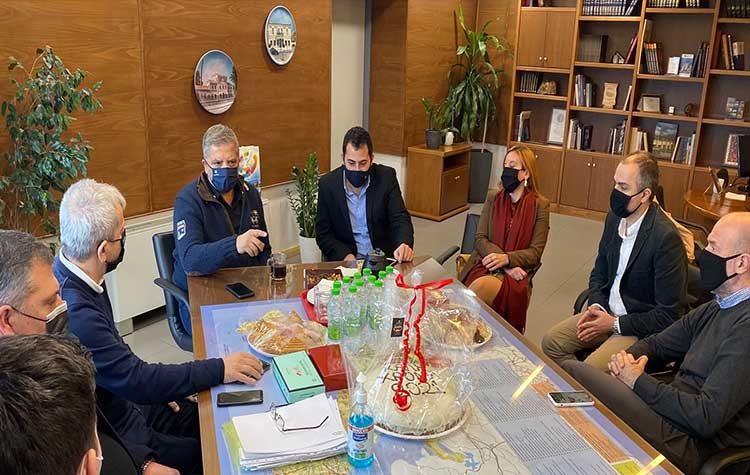 Πανδημία, κακοκαιρία και κοινές δράσεις στο επίκεντρο συνάντησης Πατούλη με τον περιφερειάρχη Στερεάς Ελλάδας
