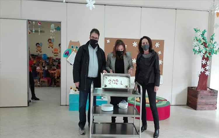 Κοπή βασιλόπιτας του προσωπικού των βρεφονηπιακών σταθμών