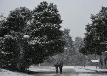 Χιόνια και παγετός σε περιοχές των Βορείων Προαστίων -  Ποιοι δρόμοι παραμένουν κλειστοί