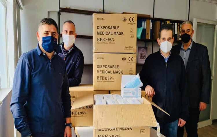 10 χιλιάδες μάσκες από τον Δήμο στις επιχειρήσεις της πόλης