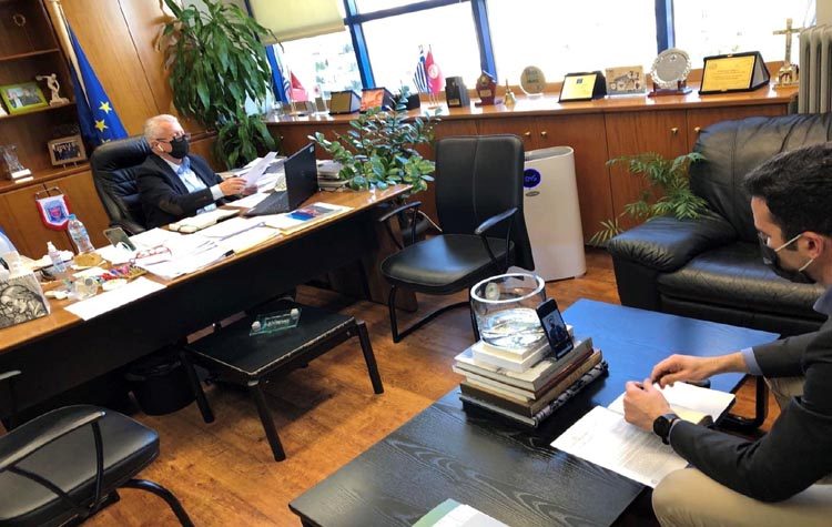 Τηλεδιάσκεψη της διοίκησης με το Επαγγελματικό Επιμελητήριο Αθηνών