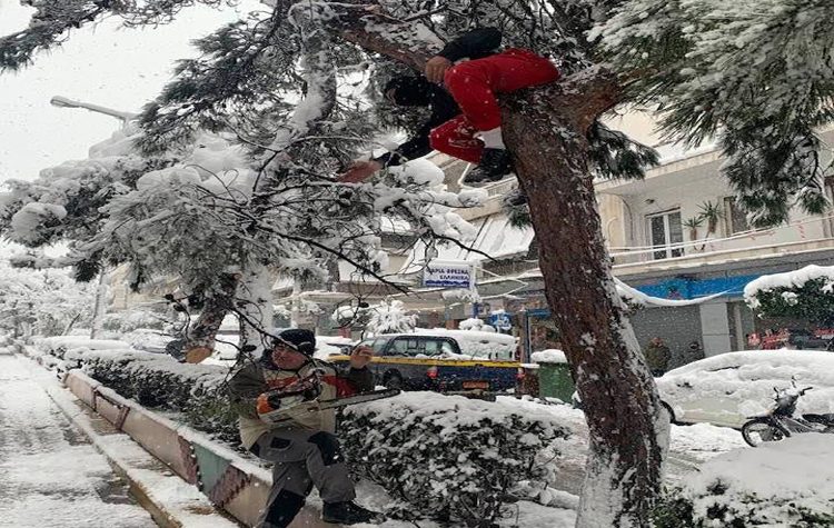 Ευχαριστώ του Δήμου σε εργαζόμενους και ιδιώτες στην αντιμετώπιση της κακοκαιρίας