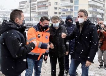 Κακοκαιρία «Μήδεια»: Κλειστή η Αθηνών-Λαμίας – Κ.Μητσοτάκης: «Κάνουμε το καλύτερο δυνατό»