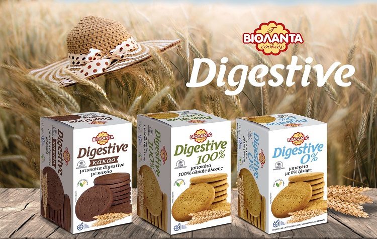 Η Βιολάντα παρουσιάζει τα νέα Μπισκότα Digestive!
