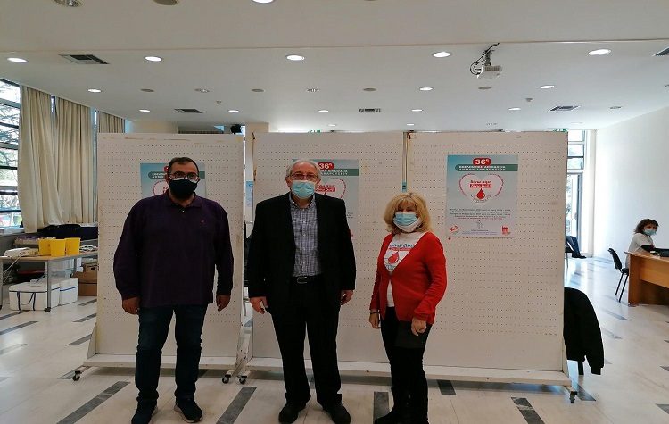 Ρεκόρ νέων εθελοντών στην 36η αιμοδοσία του Δήμου Αμαρουσίου