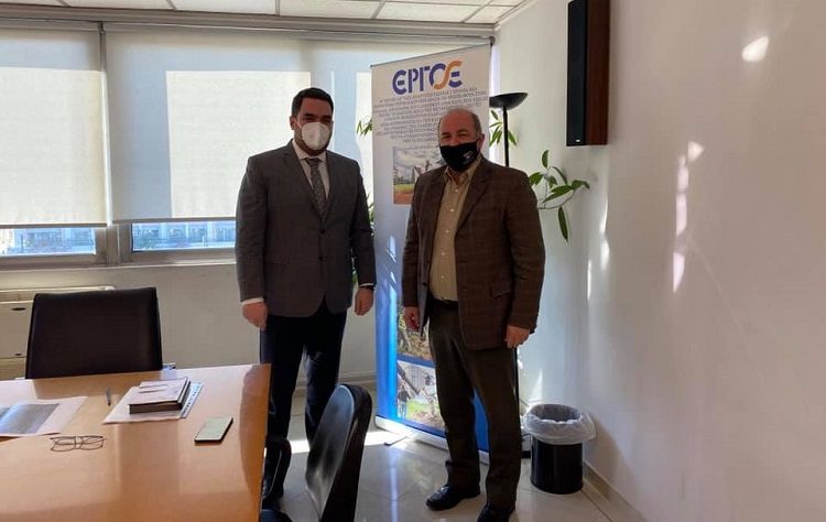 Συνάντηση Γ. Καλαφατέλη και προέδρου της ΕΡΓΟΣΕ για την αναβάθμιση των υποδομών