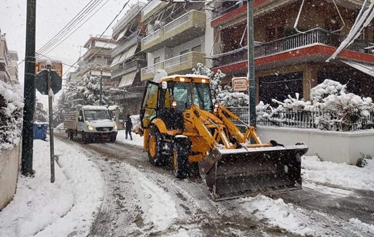 Παραμένει επί ποδός ο Δήμος – Σύσταση για προσοχή στις μετακινήσεις