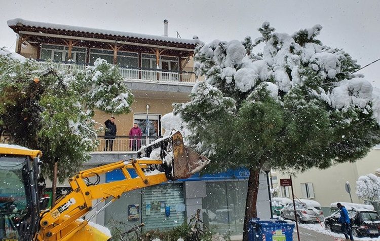 Επί ποδός ο Δήμος λόγω της έντονης κακοκαιρίας