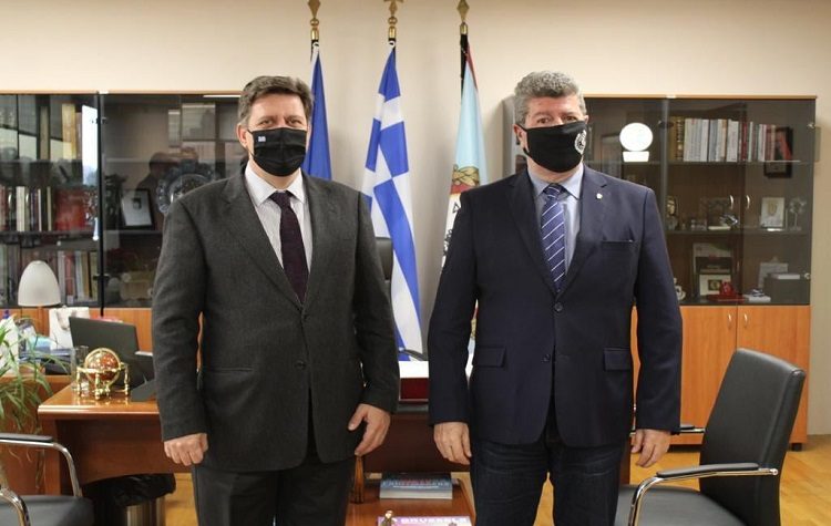 Με τον Μ. Βαρβιτσιώτη συναντήθηκε ο δήμαρχος Αιγάλεω