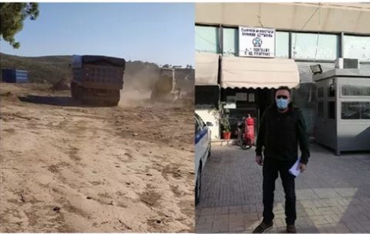 Μήνυση Παλαιοδήμου για τις χωματουργικές εργασίες έξω από το Κοιμητήριο Μελισσίων