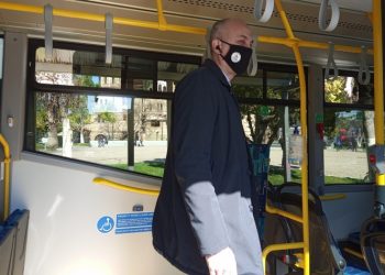 «Επιβάτες» Σαραούδας - Σαριδάκης, σε δρομολόγιο της Δημοτικής Συγκοινωνίας