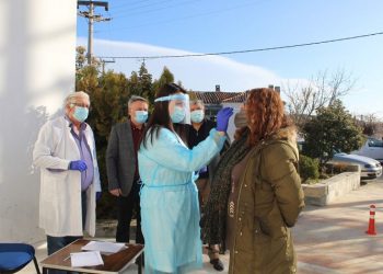 Από τις Αφίδνες άρχισαν τα tests Covid-19 στον Δήμο Ωρωπού