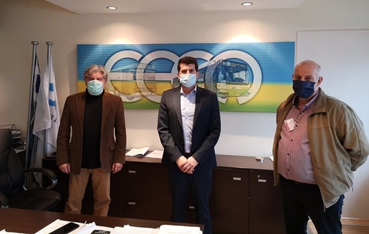 Συνάντηση Γιάννη Βούρου με τον Πρόεδρο της ΟΣΥ Α.Ε. Βασίλη Ξυπολυτά