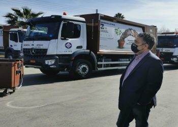 Νέα απορριμματοφόρα για τη συλλογή οργανικών αποβλήτων