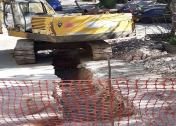 Στην τελική ευθεία η κατασκευή του δικτύου αποχέτευσης