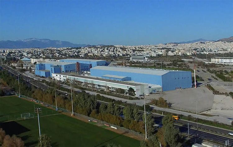 MEGA εμβολιαστικό κέντρο για τα Νότια Προάστια το κτίριο ξιφασκίας στο Ελληνικό