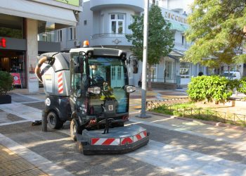 Καθημερινή απολύμανση δημόσιων χώρων