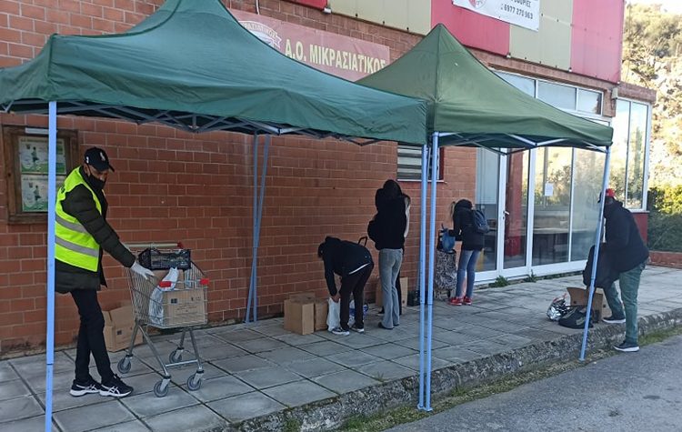Επιτυχής διανομή επισιτιστικής αρωγής σε 342 οικογένειες