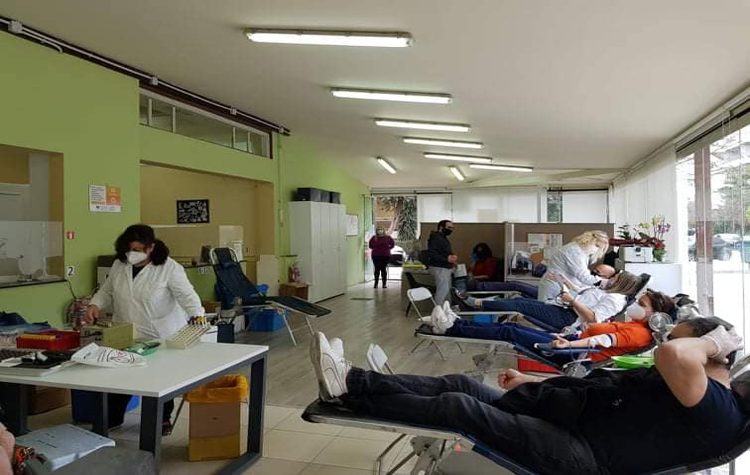 115 φιάλες αίματος η «σοδειά» της εθελοντικής αιμοδοσίας