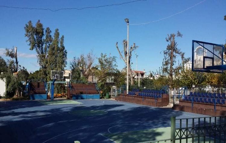 Ξεκινά η συντήρηση του γηπέδου μπάσκετ «Ερμής» στον Ελαιώνα