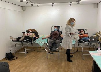 30 φιάλες αίματος από τον Εμπορικό Σύλλογο και το Σώμα Προσκόπων