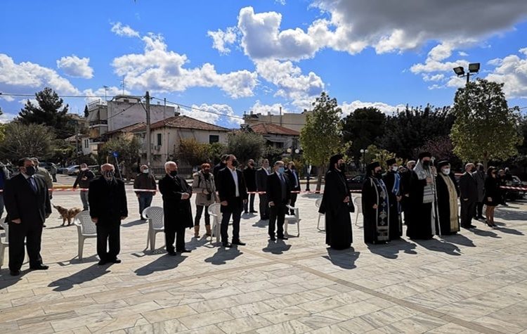 Ο Δήμος τίμησε την Εθνική Επέτειο της 25ης Μαρτίου