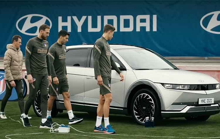 Το Hyundai IONIQ 5 προπονεί τα αστέρια της Chelsea και της Atlético de Madrid