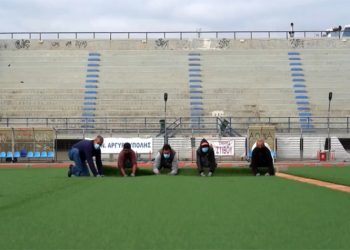 Σε πλήρη ανακαίνιση τα δύο μεγάλα γήπεδα του Δήμου