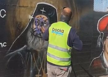 Και… δεύτερη αποκατάσταση βανδαλισμού του Τοίχου των Ηρώων του 1821