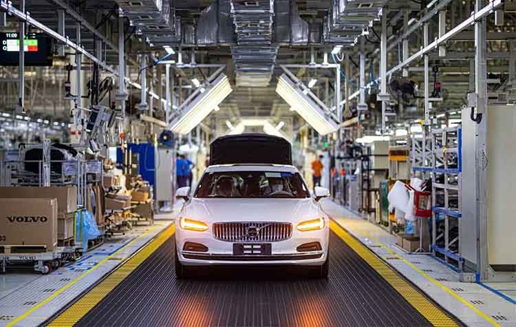 Volvo cars: Μεγάλη η συμμετοχή της ηλεκτρικής ενέργειας από ΑΠΕ στο δίκτυο των εργοστασίων της