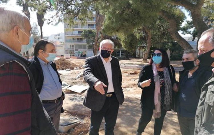 Αυτοψίες Αμπατζόγλου σε έργα υπό ολοκλήρωση