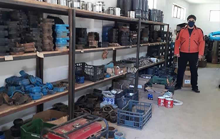 Σε πρώτο πλάνο η αναβάθμιση των υποδομών της αποθήκης του Δήμου