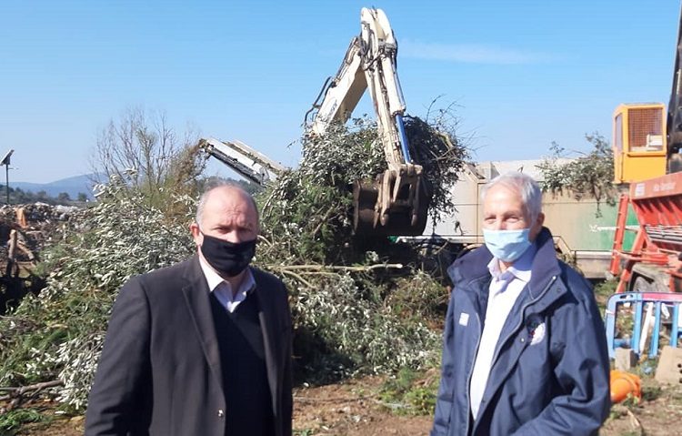 Αυτοψία Θ. Αυγερινού και Γ. Καλαφατέλη στις περιοχές που επλήγησαν έντονα από τη «Μήδεια»