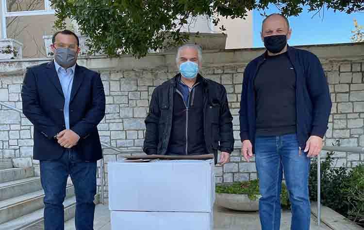 Το «Αμαλία Φλέμινγκ» επισκέφτηκαν Βασίλης Μπούρας και Άγγελος Δημοσθένους