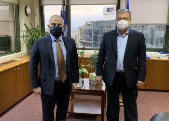 Συνάντηση δημάρχου με τον υφυπουργό Περιβάλλοντος