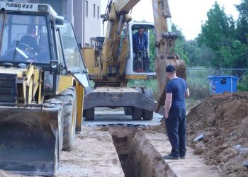 Ολοκληρώθηκε η κατασκευή τμημάτων του αγωγού ακαθάρτων στο τρίγωνο Φραγκοπούλου