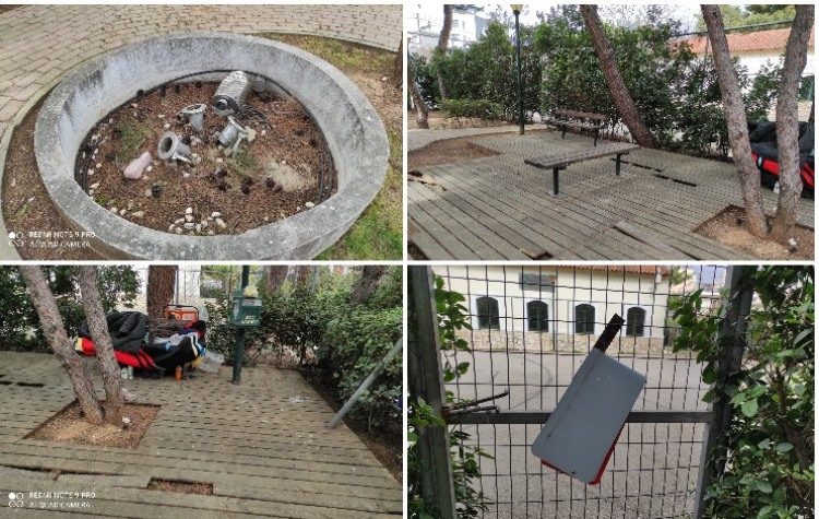 Κάτοικοι περιοχής Αβέρωφ: «Περιμένουμε πάνω από τρεις μήνες τη φροντίδα του πάρκου»