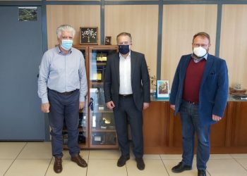 Συνάντηση Γιώργου Κουμουτσάκου - δημοτικής Αρχής με γεμάτη ατζέντα