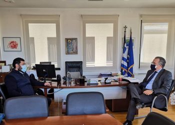 Τον βουλευτή του Βορείου Τομέα Γιώργο Κουμουτσάκο συνάντησε ο Τ. Μαυρίδης