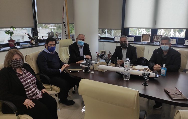 Συνάντηση του ΣΥΡΙΖΑ - ΠΣ με τον δήμαρχο Ηρακλείου για το Κτήμα Φιξ