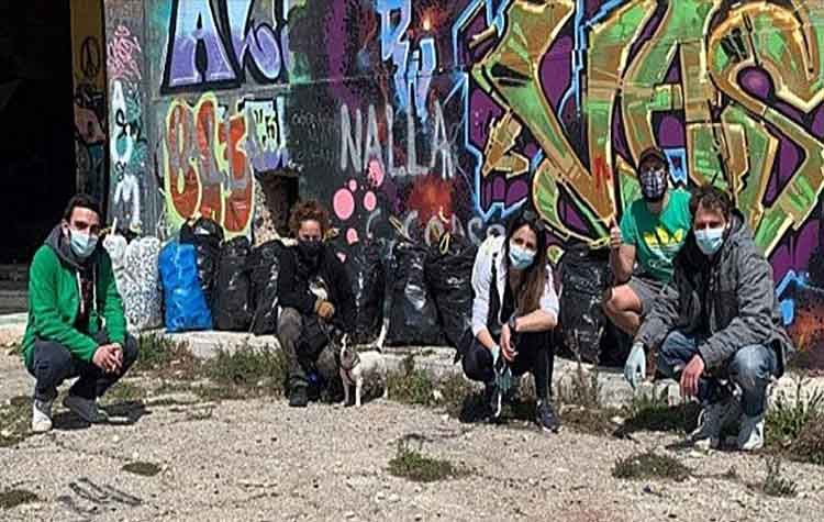 Εθελοντική δράση καθαρισμού πραγματοποιήθηκε στο δάσος του ΝΙΕΝ