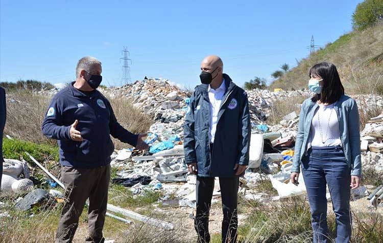 Τα πρώην λατομεία Μουζάκη επισκέφτηκε ο υφυπουργός Προστασίας Περιβάλλοντος Γιώργος Αμυράς