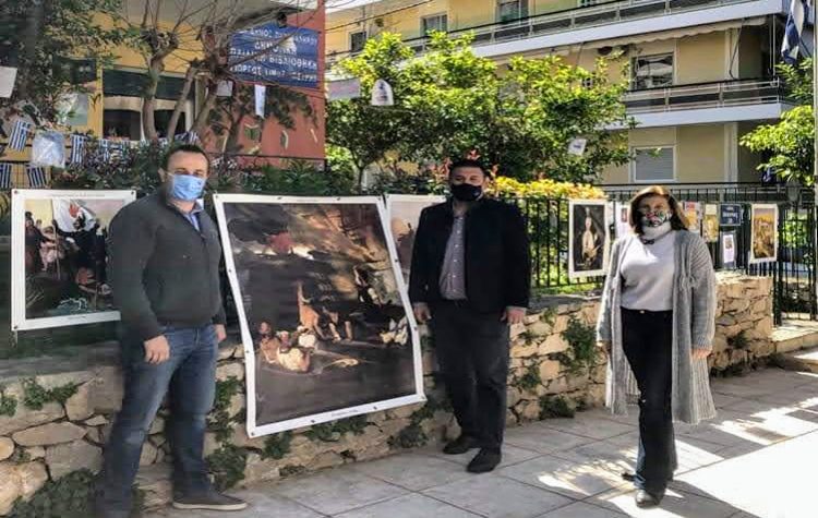 Υπαίθρια έκθεση έργων τέχνης για το 1821