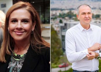 Συνάντηση Στράτου Σαραούδα με την υφυπουργό Υγείας Ζωή Ράπτη