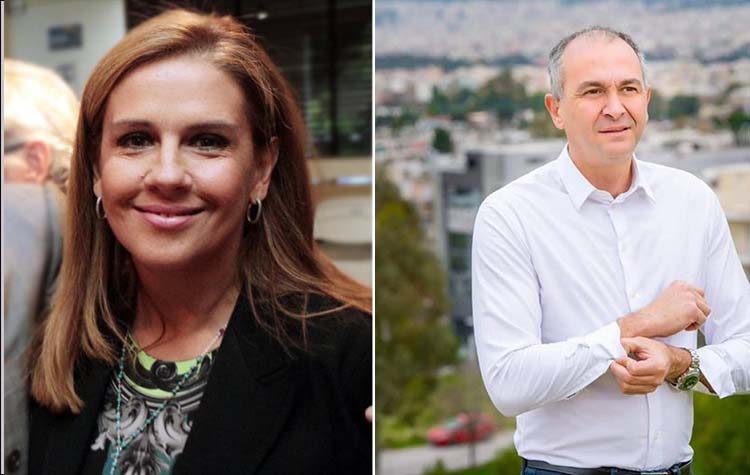 Συνάντηση Στράτου Σαραούδα με την υφυπουργό Υγείας Ζωή Ράπτη