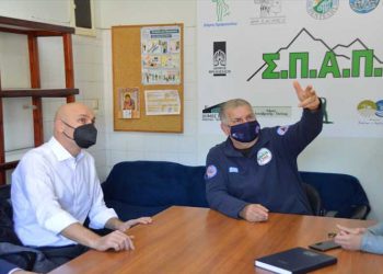 Τα πρώην λατομεία Μουζάκη επισκέφτηκε ο υφυπουργός Προστασίας Περιβάλλοντος Γιώργος Αμυράς