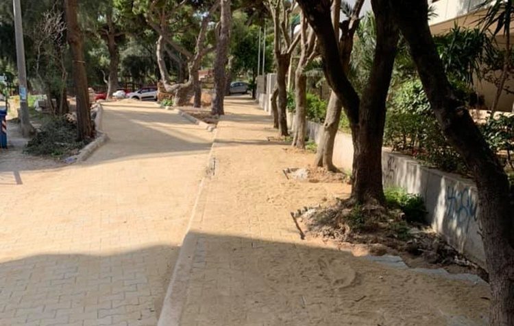 Ολοκληρώθηκε η διαμόρφωση πεζόδρομου και πεζοδρομίων με κυβόλιθους στην οδό Ελ. Βενιζέλου