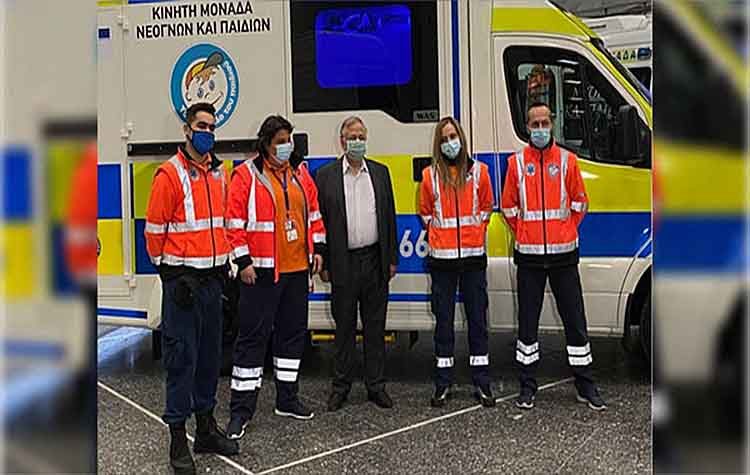 «Το Χαμόγελο του Παιδιού» στο πλευρό του ΕΚΑΒ και των ανθρώπων του