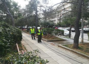 Επιχείρηση «σκούπα» καθαριότητας και απολύμανσης στον Δήμο